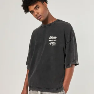 camiseta oversized cropped estonada Racing